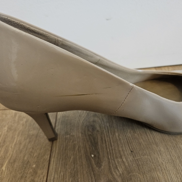 Comfort Plus Nude Heels - Picture 3 of 5